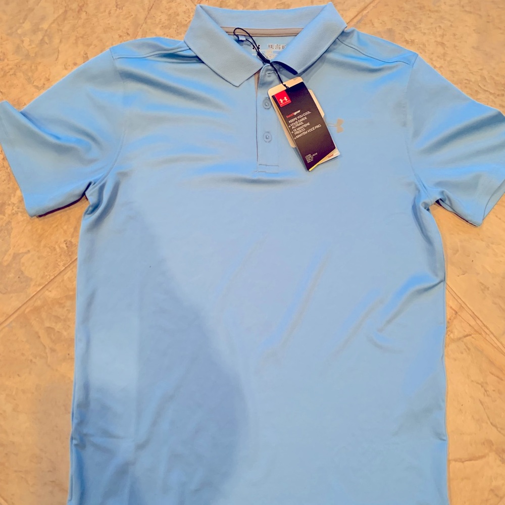 Boys under armour polo